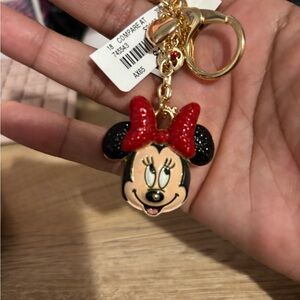 Disney Minnie Mouse Key Holder - Red and Black